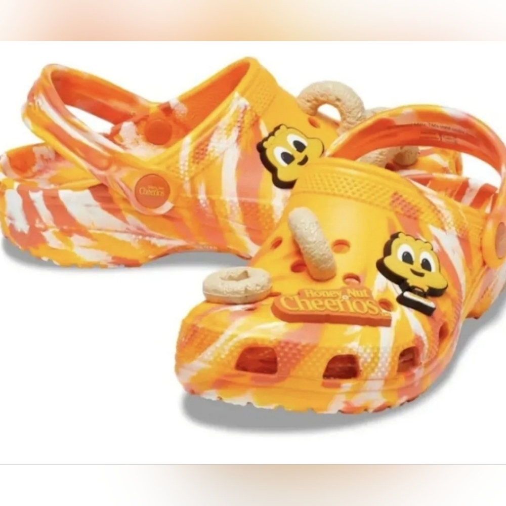 Honey Nut Cheerios Crocs Classic Clog Size c10 NWT
